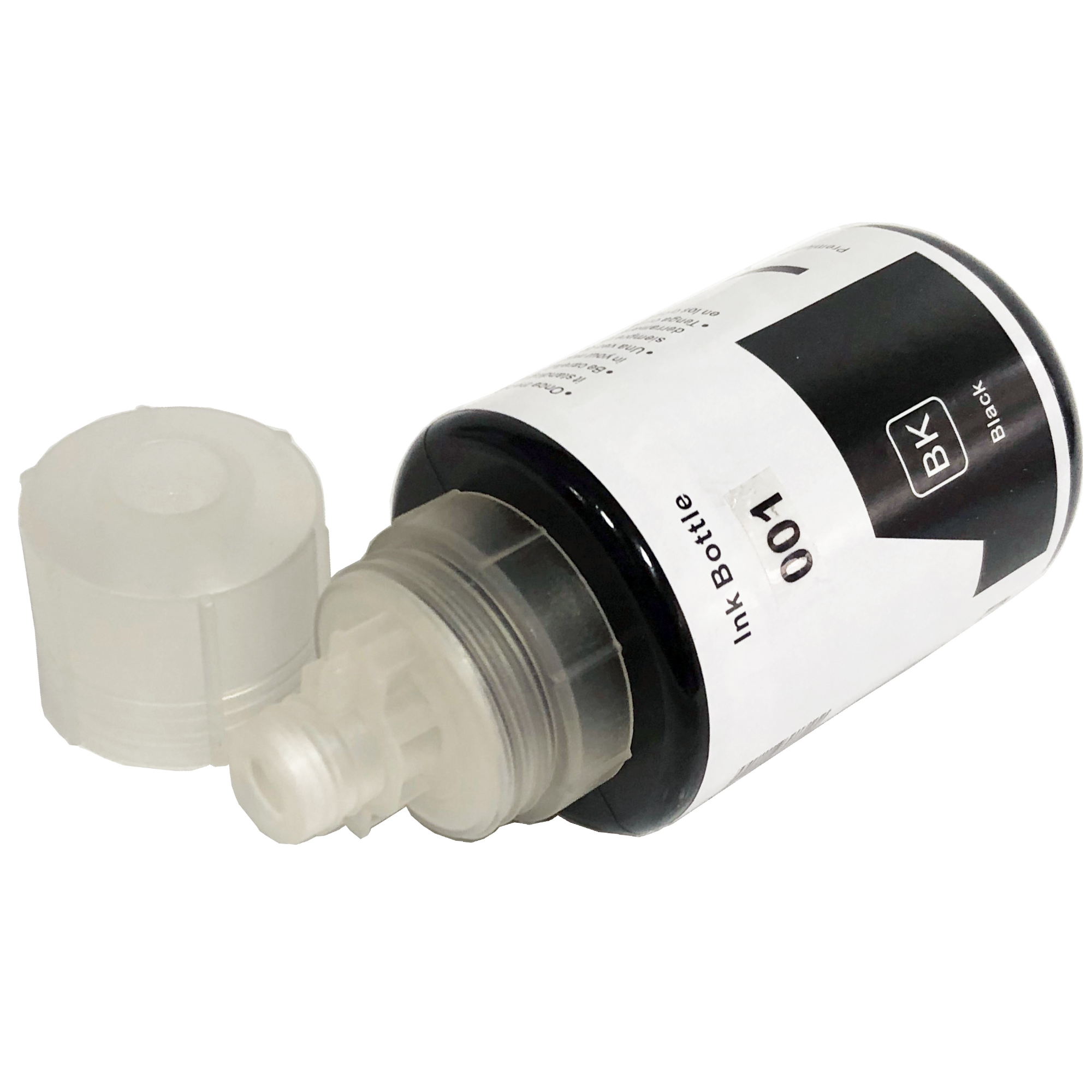 Yonkx Refill Ink Compatible for Epson 001 Ink black (pack of two) For (L4150,L4160,L6160,L6170,L6190) ,black -Color