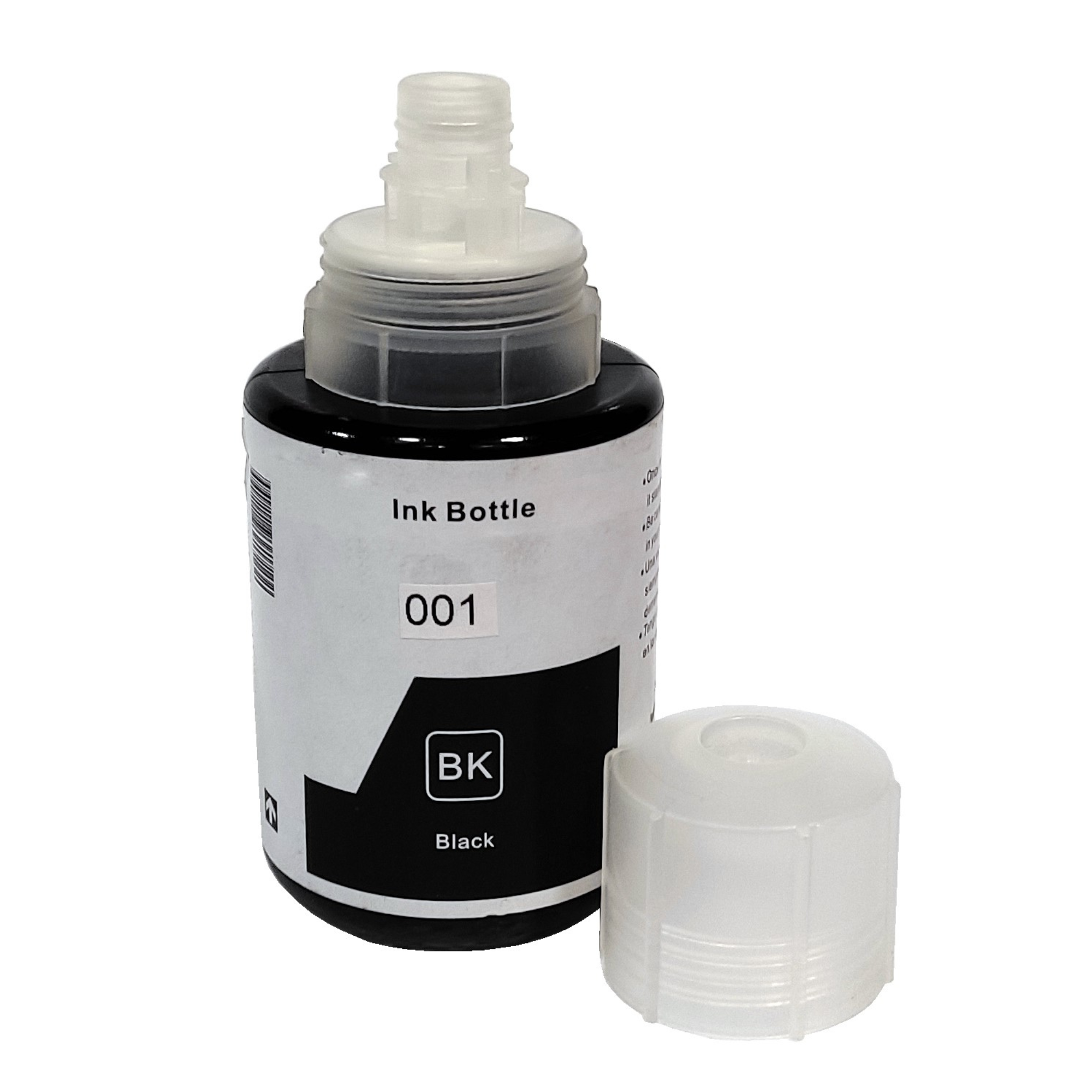Yonkx Refill Ink Compatible for Epson 001 Ink black (pack of four) For (L4150,L4160,L6160,L6170,L6190) ,black -Color