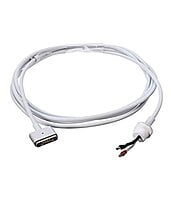 Apple MagSafe 1.5M Dc Cable Cord (T Shape) For Mg 1 Adapters Chargers 45W 60W 85W  Body 13" 13.3" A1278, White