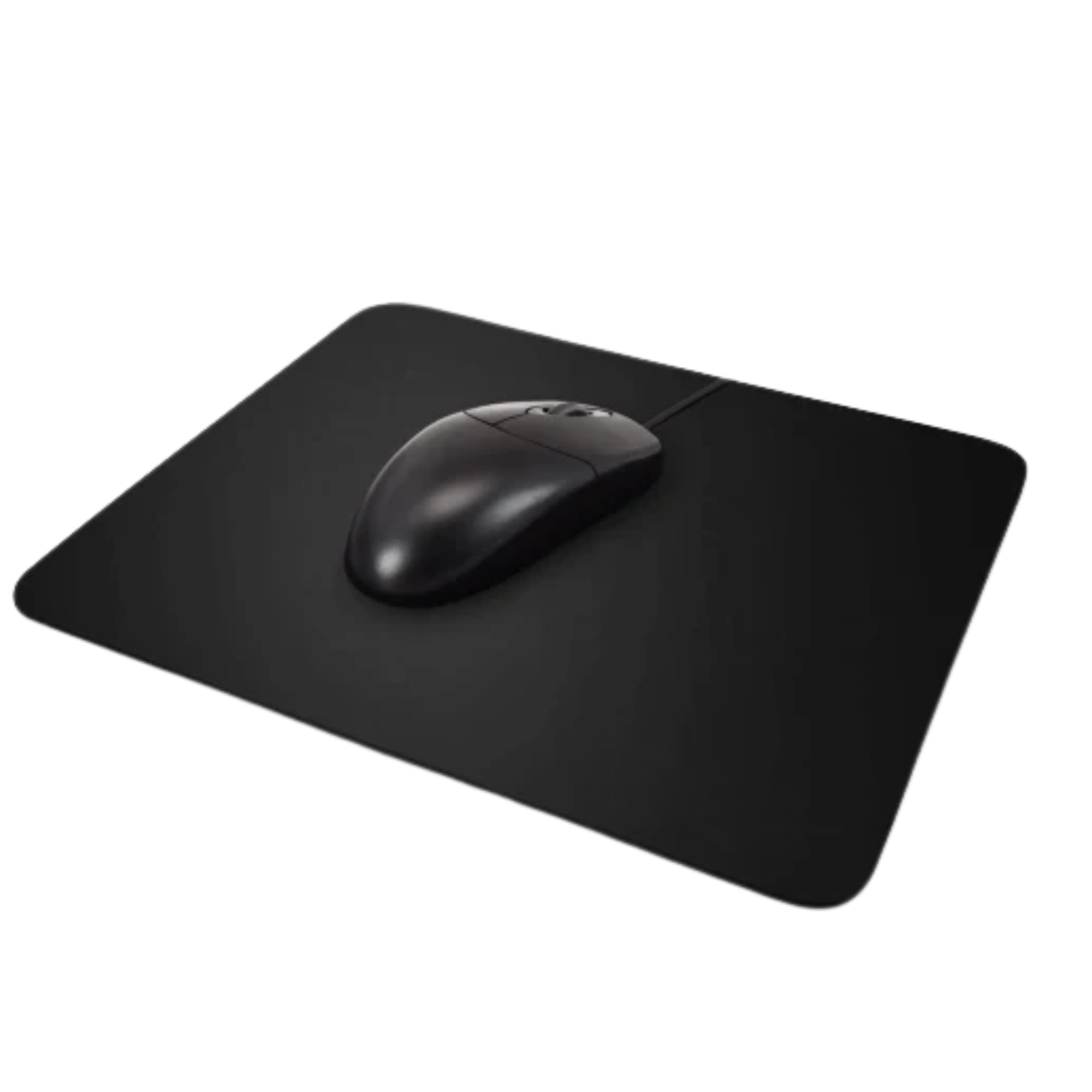 Simple Black Mouse Pad Model R7 – Yonkx