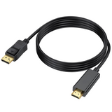 DisplayPort 1.4 to HDMI 2.0 Cable HDR Cord Support 4K@60hz 2K@165Hz Cable