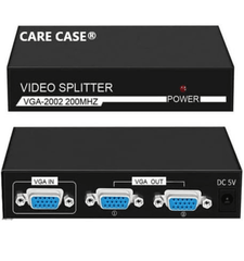 Dual Video Display 200MHz 1x2 VGA Splitter Box: Enjoy Your VGA Experiences