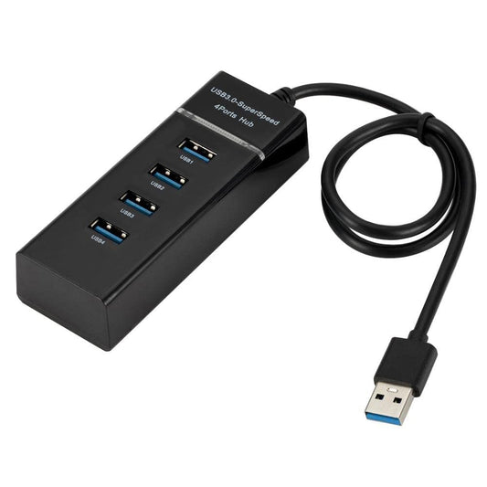 AD-223 Super Speed USB 3.0 Hub featuring Plug and Play, Compact Design perfect for PC and Laptop, made from durable plastic