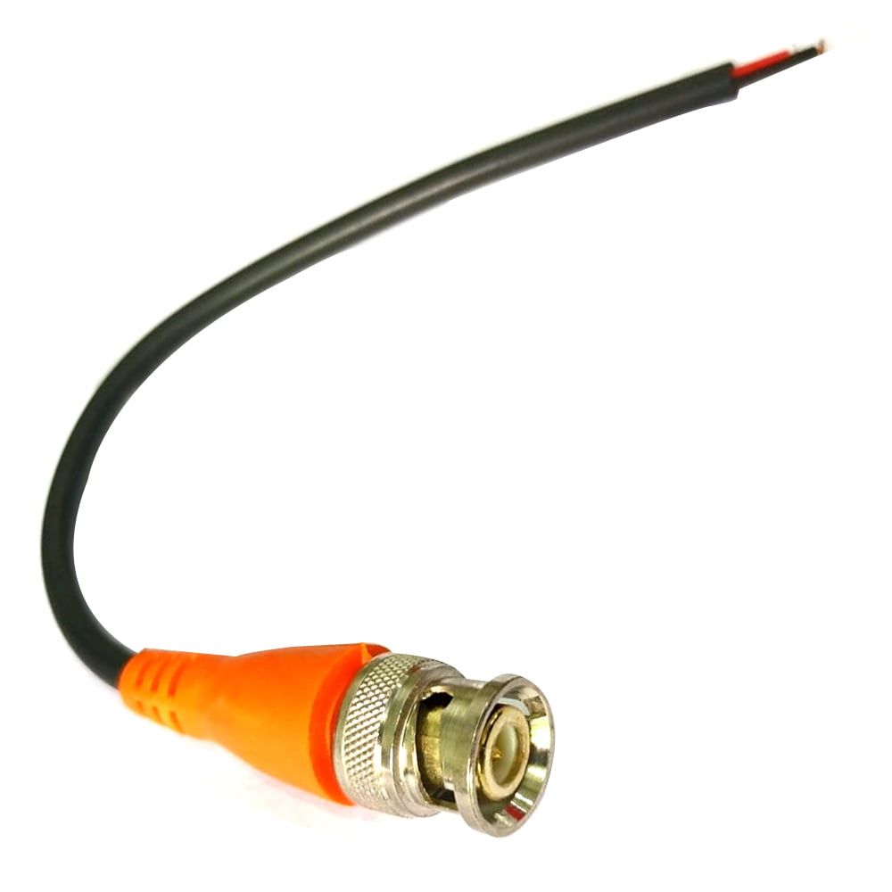 Gold-plated Molded BNC connector for CCTV Camera, ideal for superior, durable CCTV connectivity