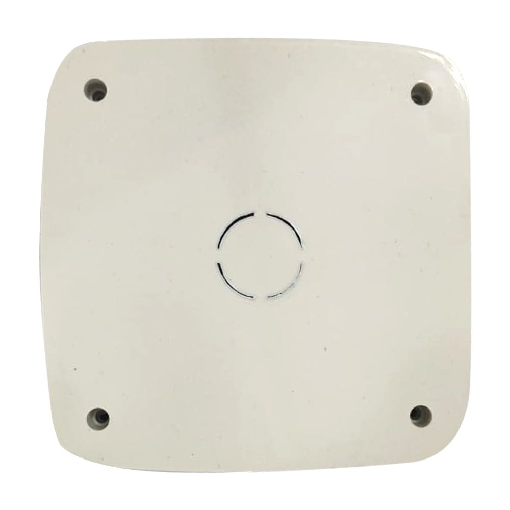 Durable and Waterproof PVC Square Junction Box of 12.7cm or 5x5 inches, ideal for CCTV Cameras connectivity