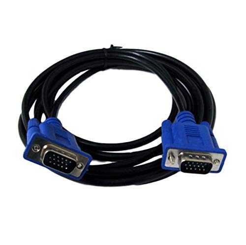 1.2 meter TFT VGA cable with durable male-to-male connector, compatible with PC, LCD and LED monitors