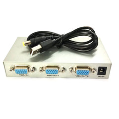 Dual Port VGA Splendid Splitter 1 Input 2 Output : 150MHz Display Converter