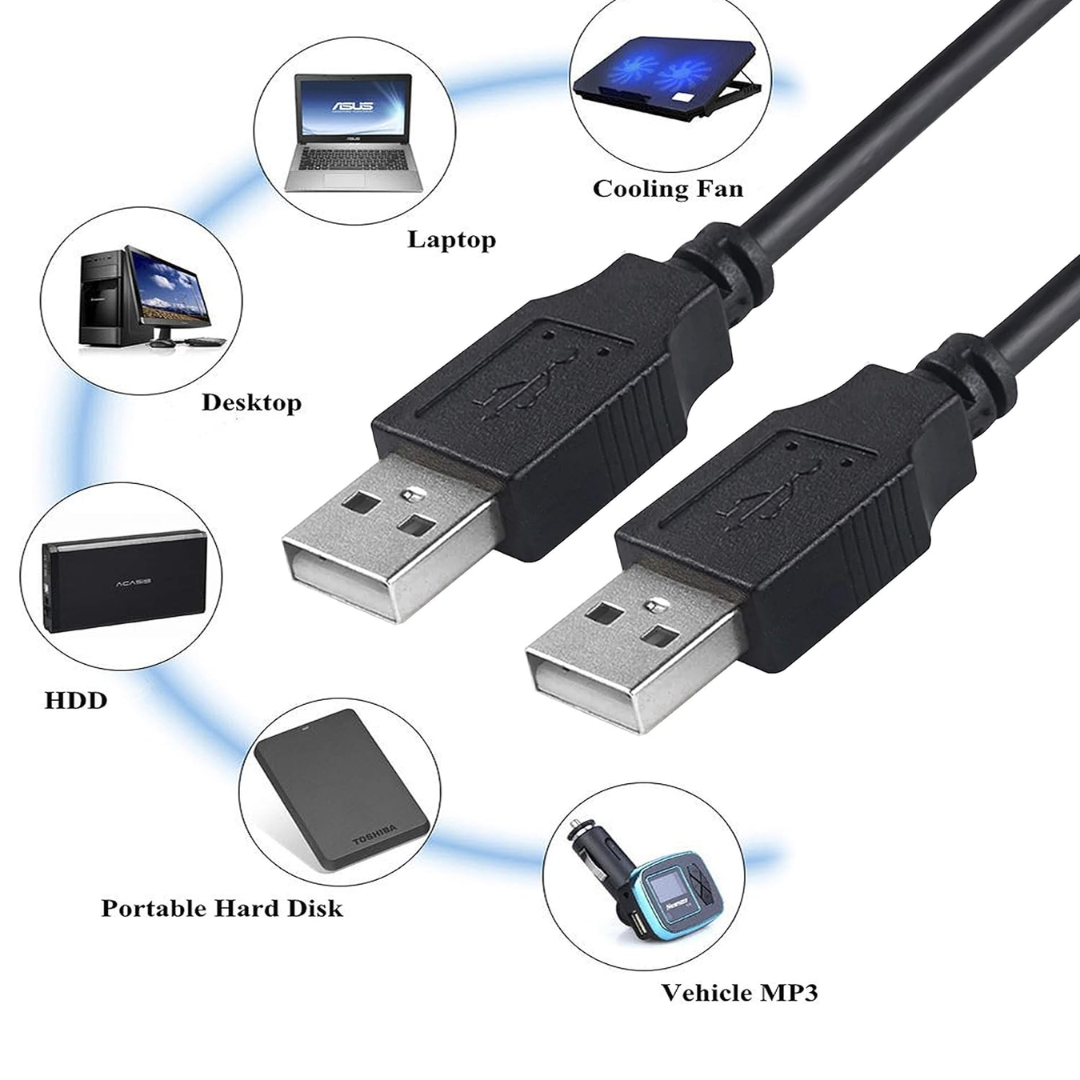 USB 2.0 Male to Male 10 Meter Cable For Data Transfer