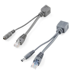 Reliable Power Over Ethernet Cable - Standard Size, RJ45 Injector Splitter Kit, Compatible with IP Cameras