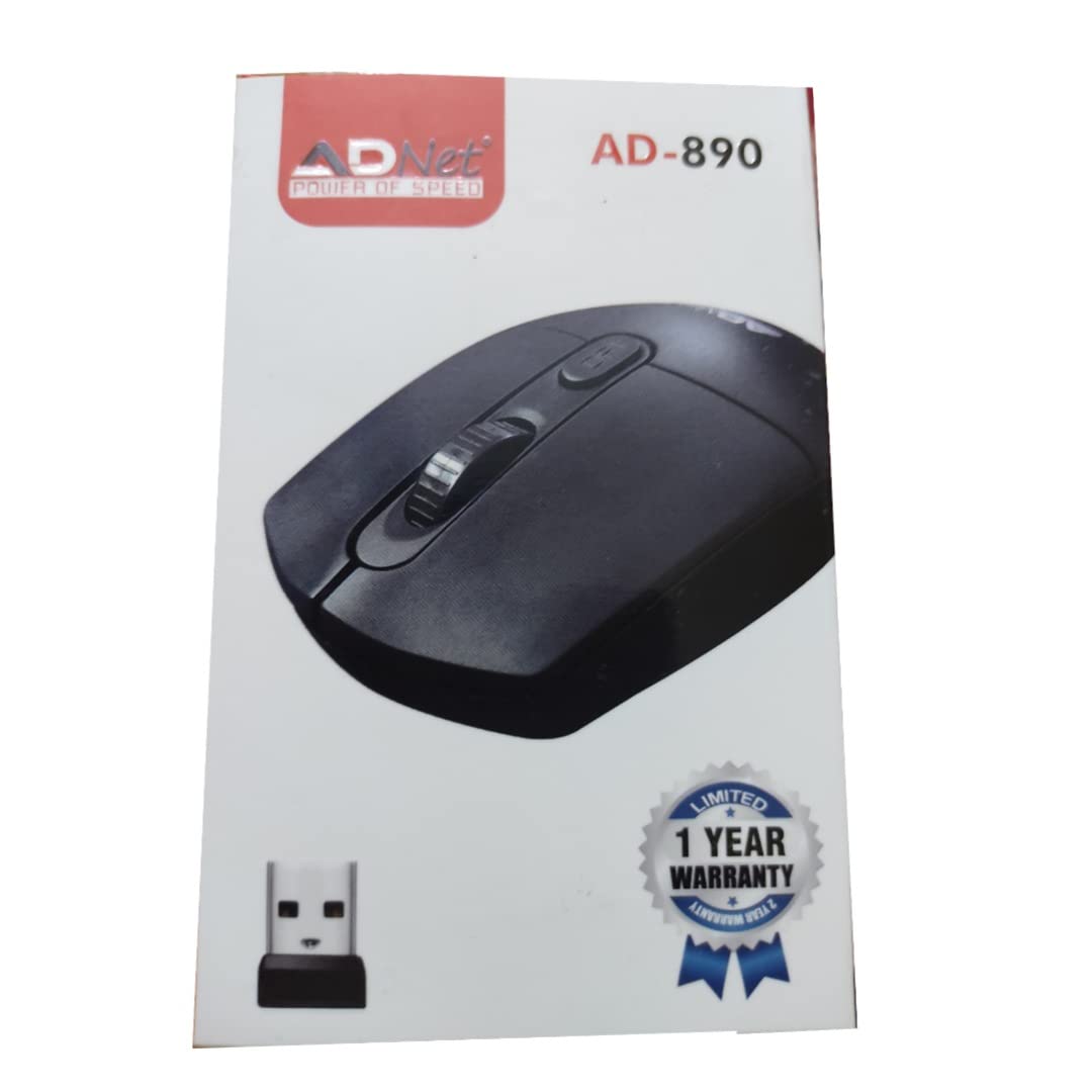 AD-WM-144 Mouse, a high-speed ergonomic 2.4G wireless mouse for laptop and desktop usage, made of plastic