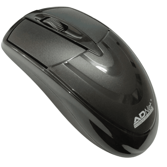 AD-WM-144 2.4G high-speed wireless mouse with ergonomic design, compatible with laptop and desktop