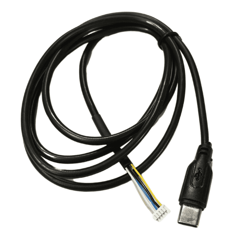 1.5m long Biometric USB-C Cable aiding in secure fingerprint recognition