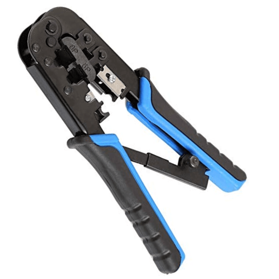 Single metal RJ45 crimping tool from the Repairing Tools collection, reliable for crimping Ethernet, network and LAN cables, such as CAT5/CAT6