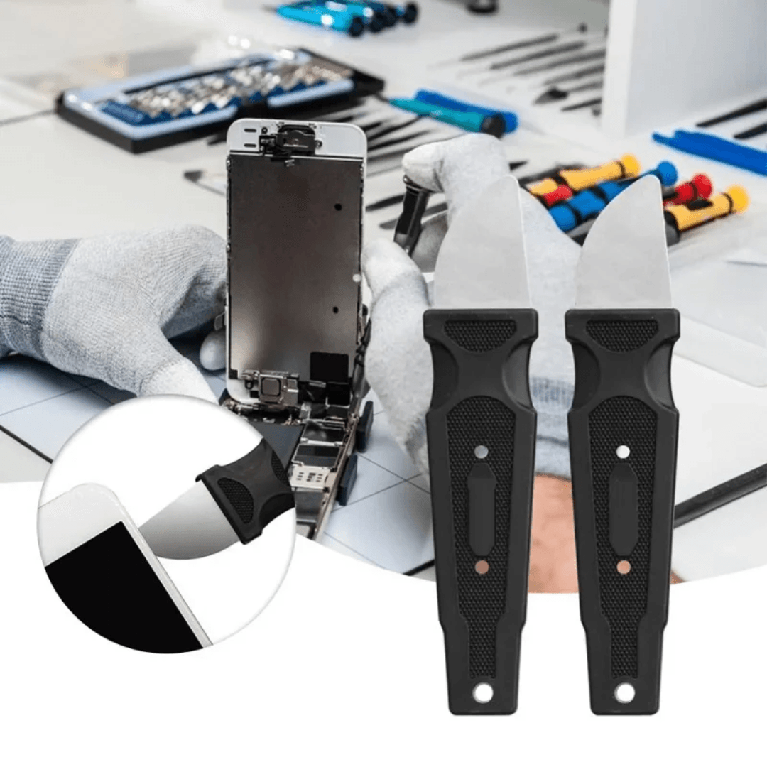 BO-009 Mini Opener, a single-piece, metal CPU Opening Tool from the Mobile Repair Tools collection, ideal for professionals in CPU repairs and maintenance.