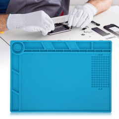 Electronics Repair MagicMat: Heat-Resistant, Anti-Static & Magnetic Workbench Companion