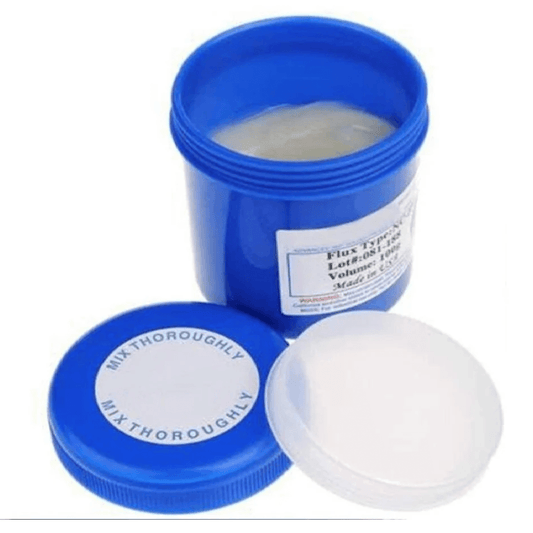 AMTECH NC-559-ASM Solder Flux, high-quality 100gm liquid solder paste for BGA and SMT reflow soldering in repairing tools collection.