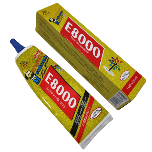 50ml Mechanic E-8000 Powerful Clear Glue, perfect for strong bonding repairs, part of the repairing tools collection