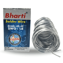 Bharti 60-40 Grade Durable Soldering Wire for Precision Electronic Repairs