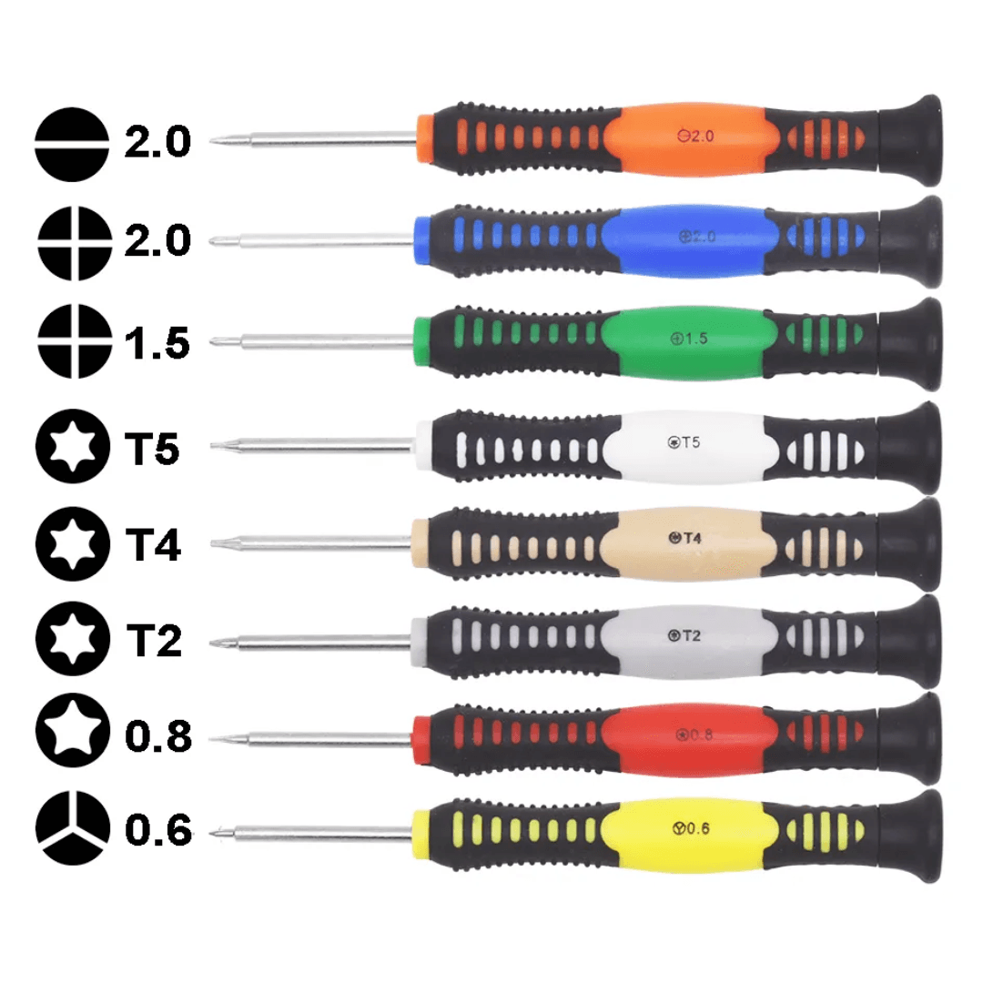 SW-1688 Kit with mobile phone repair tool, T6 magnetic screwdriver, for professional mobile maintenance and electronics repair