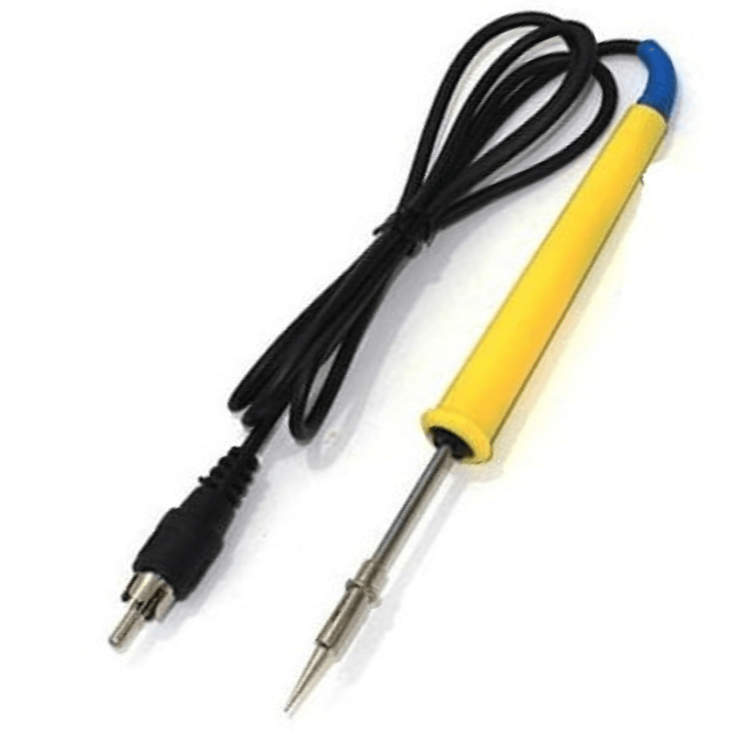 Image of a 15 Watt Soldering Iron, designed for superior precision, dual-voltage 110V to 230V adjustability, perfect for electronics repair and DIY projects