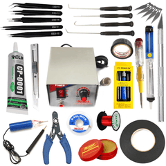 PartsBaba 24-in-1 Field Service, Portable Plastic Tool Kit for Maintenance Engineers