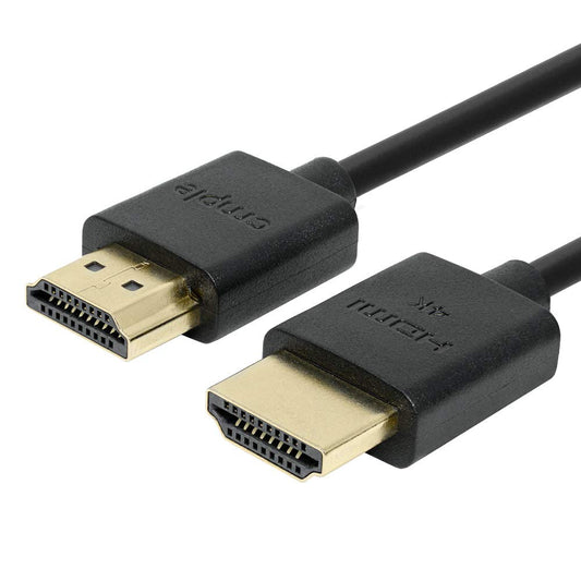 High-speed, 15 meter black PVC HDMI to HDMI cable designed for wide compatibility with TV, monitor, projector, laptop, and gaming consoles