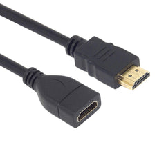 PVC-made High-Speed HDMI 2.0 Male-to-Female Extension Cable for Multiscreen Harmony