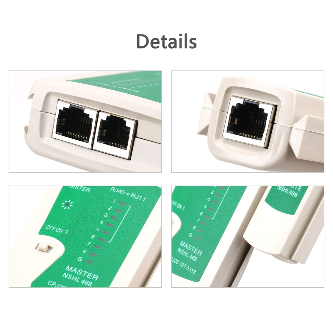 MS-LT02 RJ45 and RJ11 Network Cable Lan Tester