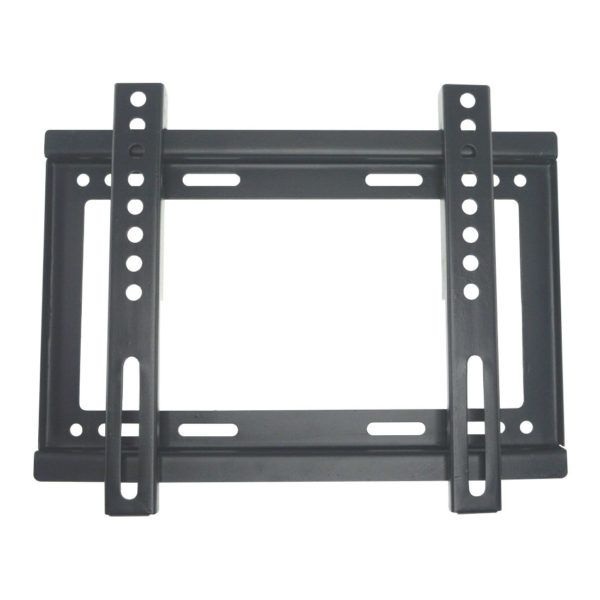 Black metal wall stand, 14-42 inch LCD LED Wall mount adjustable monitor stand kit for LCD/LED monitors