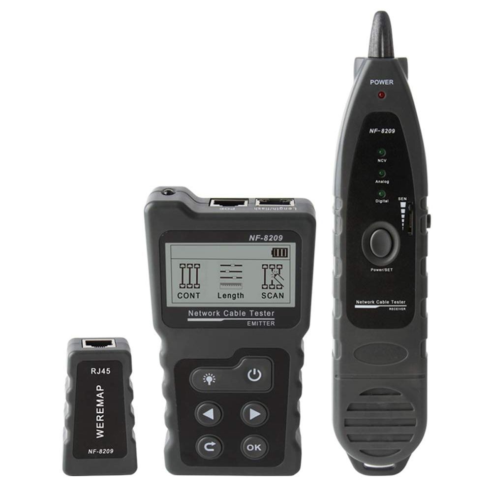 Plastic Network Cable Tester tool from the 'Repairing tools' collection, specialized for cable testing and network diagnostics