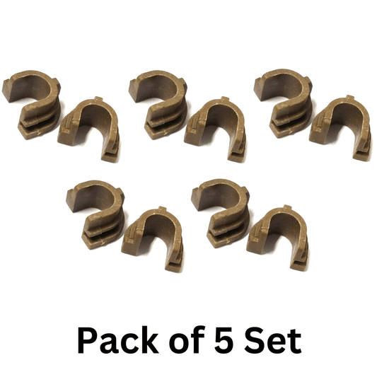 Metal Fuser Bush Set compatible with HP LaserJet P1006, P1007, P1008, P1108, M1136, M1213, M1218. Pack of 5 combo set.