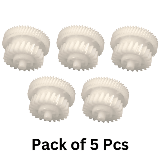 Pack of 5, Fuser Drive Gear, suitable for HP LaserJet P1505, P1606 and Canon 4412, 202, 226 printers