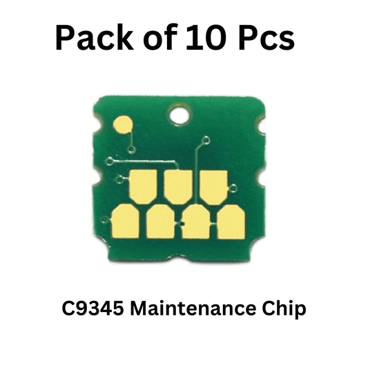 Combo pack of 10 pcs C9345 Maintenance Chip, suitable for EcoTank L8050, L18050, and L15150 Printers