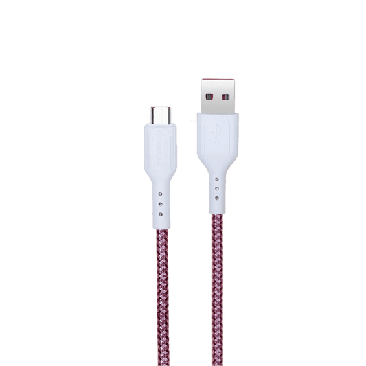 High-speed and durable white USB-C cable from Mobile cables collection, 1.25m in length, suitable for fast charging and data transfer on Android devices with Type-C pin