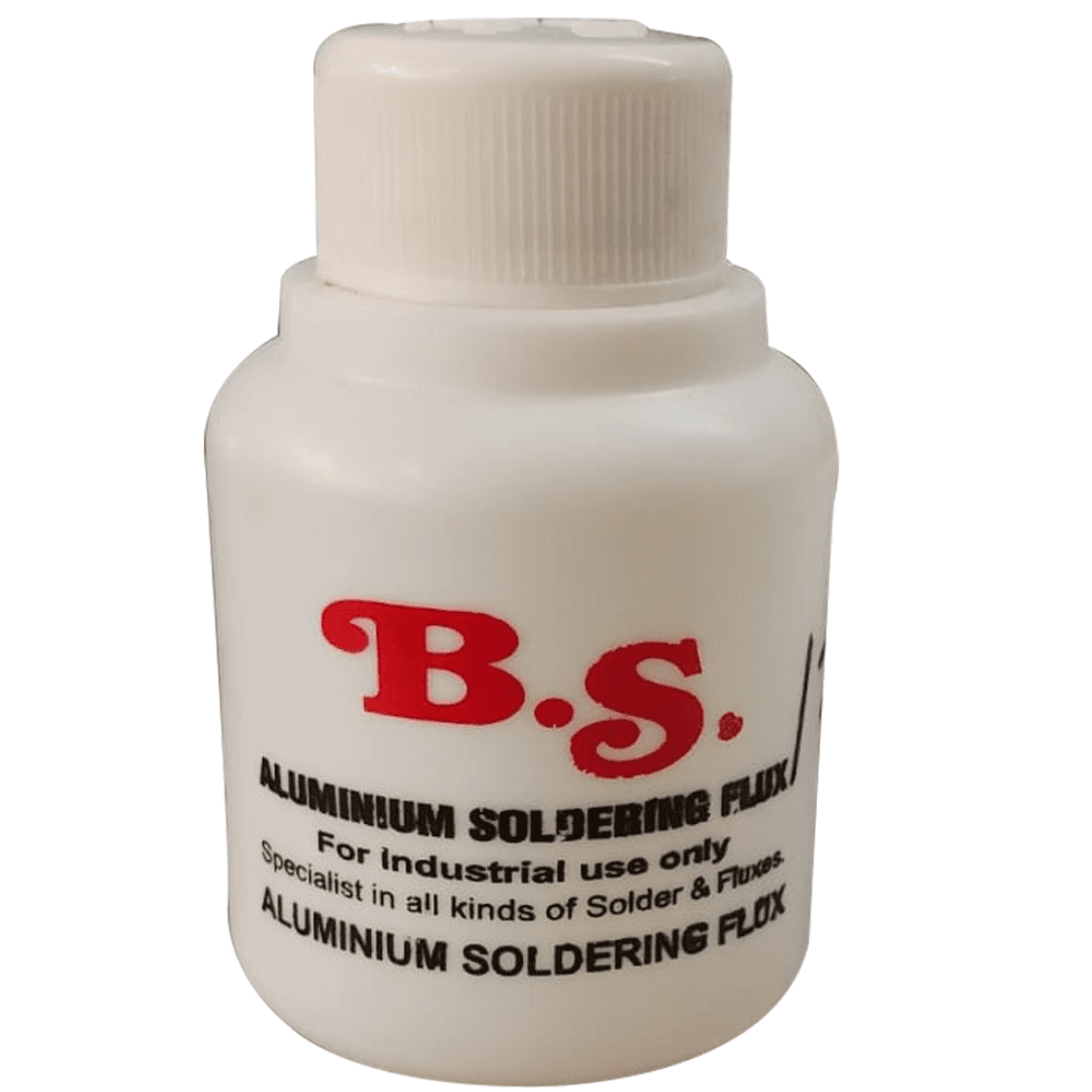 Single 100g bottle of B.S Aluminum Liquid Soldering Flux, a valuable addition to any repairing tools collection, specifically designed for aluminum and metal bonding.