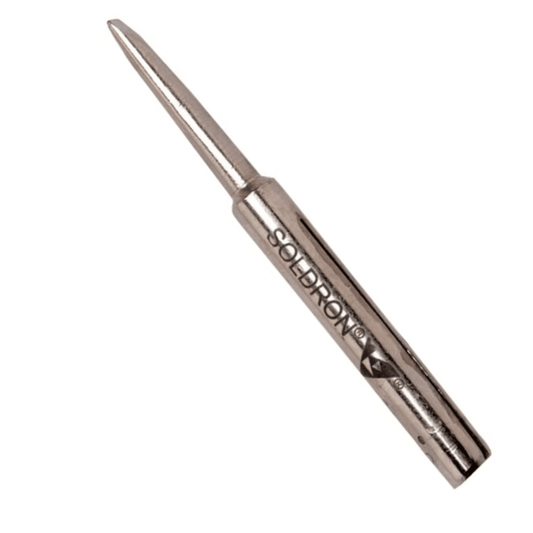 High-quality 25W soldering iron with 3mm nickel-plated gun bit, perfect for precision electronics soldering