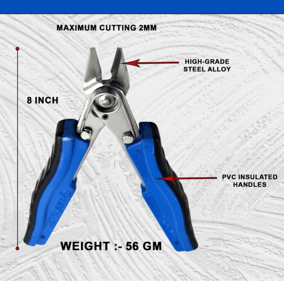 07-SS Cutter, a durable and compact aluminum and copper wire cutter from the Repairing Tools collection, ideal for precision wire cutting.