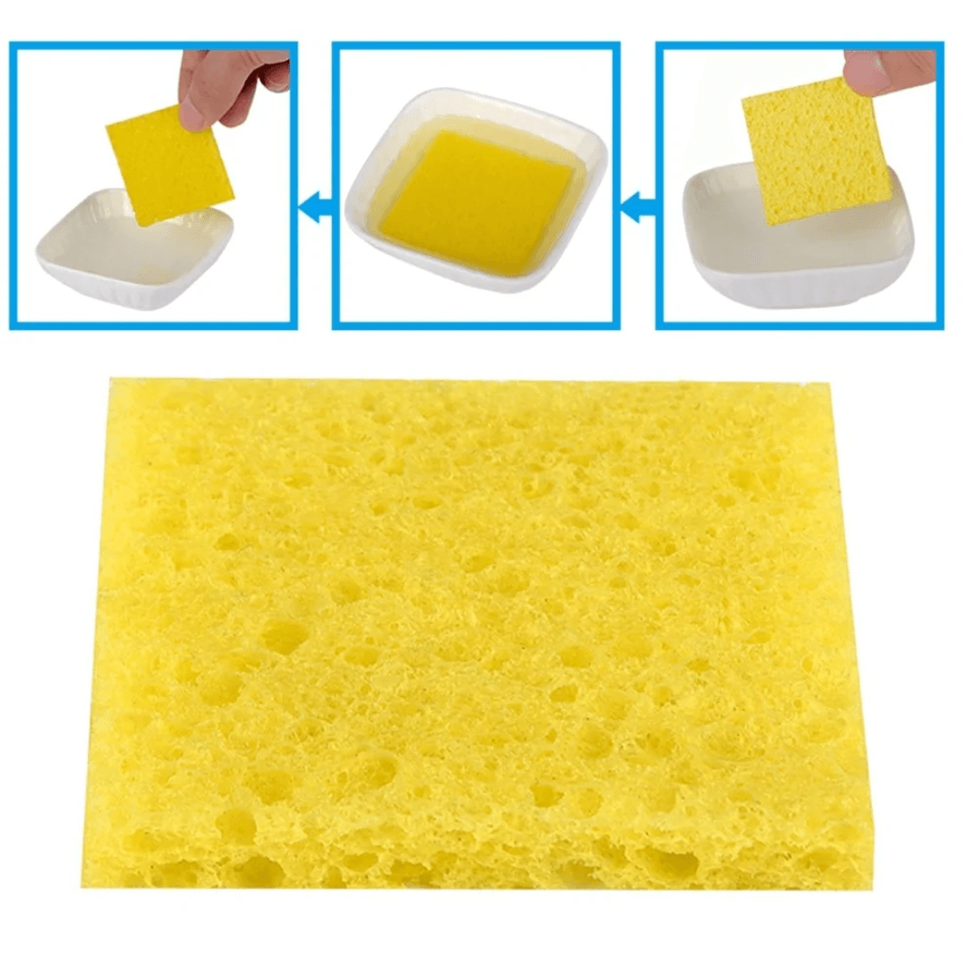 Noel Soldering Iron Tip with a high-quality foam-based Soldering Tip Cleaning Sponge for effective soldering equipment maintenance