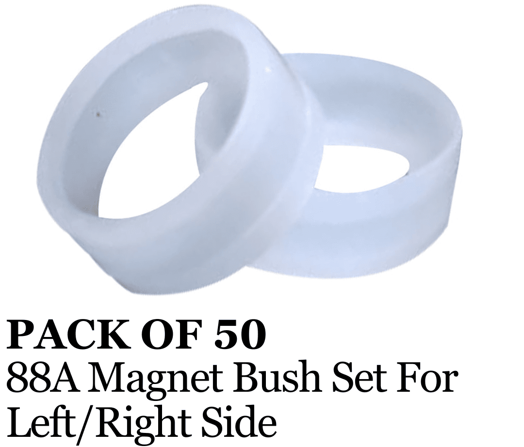 Pack of 50 pieces 88A Magnet Bush Set for left and right side, compatible with various printers, metal material