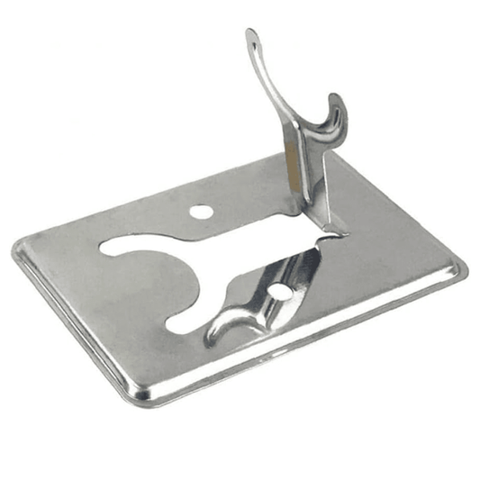 Single metal Soldering Iron Stand, useful as Soldering Iron Tip Holder and also for Soldering Iron Storage, a basic heat-resistant workbench accessory.