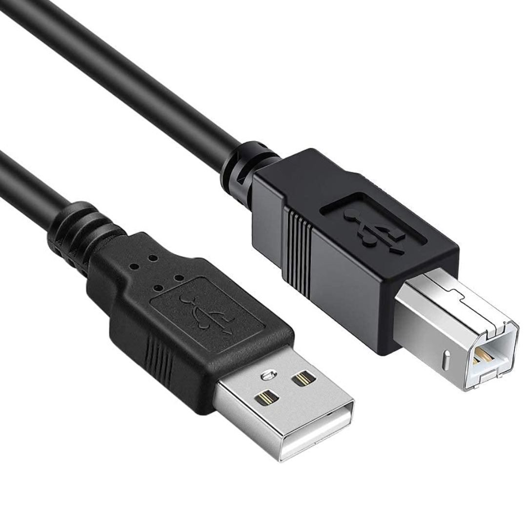 USB Printer (Cord) Cable (10 Meter) A Male to B Male Compatible with Printers Scanner